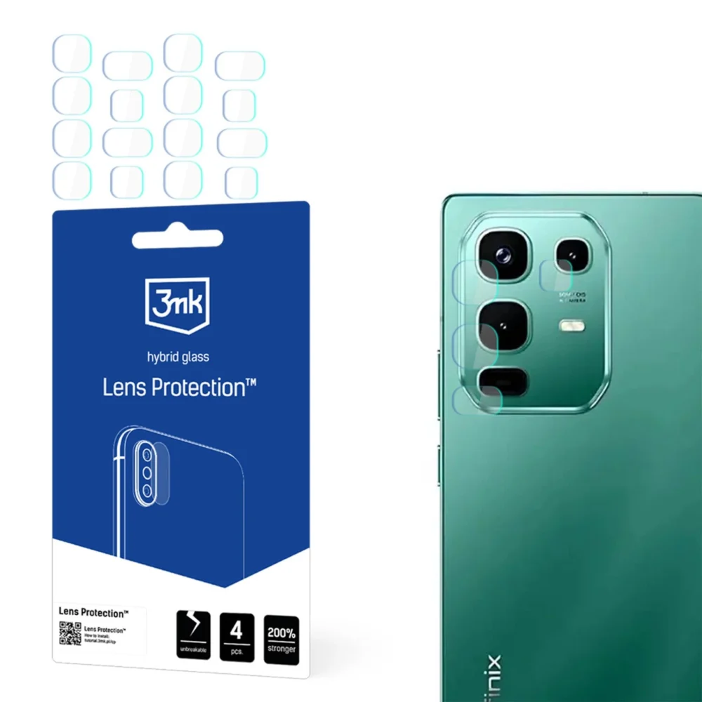 Camera Lens Glass 3mk Lens Protection for Infinix Note 50 / Note 50 Proeng