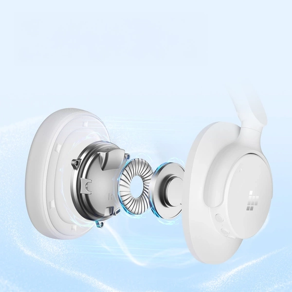 Tronsmart SOUNFII Q20S Hybrid ANC Wireless Headphones with Active Noise Cancelling - Whiteeng