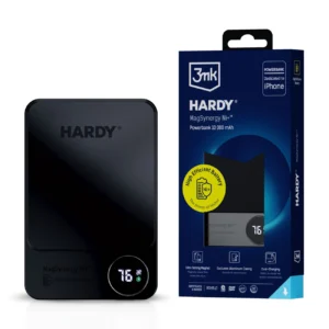 Powerbank 3mk HARDY® MagSynergy Ni+™ 10000 mAh MagSafe QI USB-C Lightning - blackeng