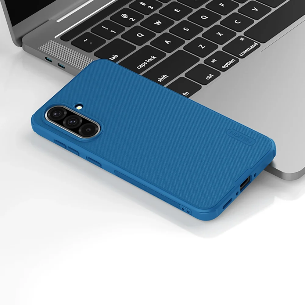 Nillkin Super Frosted Shield Pro Case for Samsung Galaxy A36 5G - Blueeng