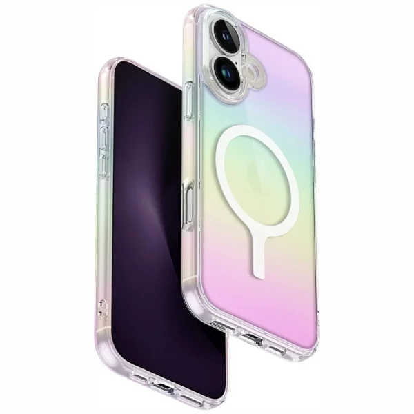 Uniq Iridescia Magclick Charging Case for iPhone 16 Plus - Multicoloreng