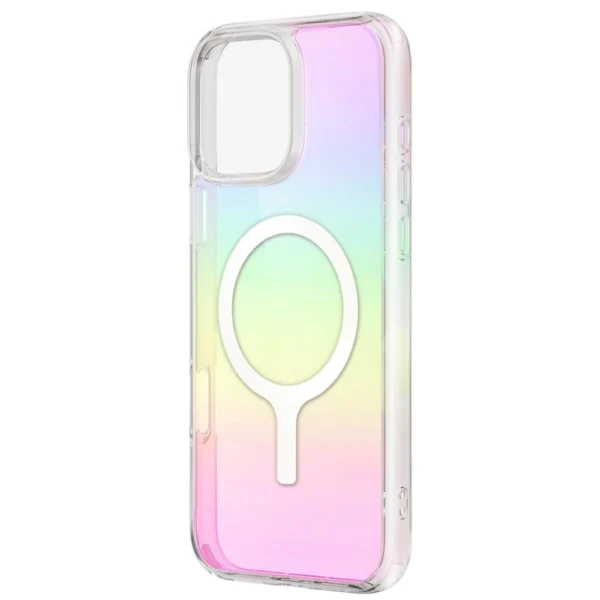 Uniq Iridescia Magclick Charging Case for iPhone 16 Plus - Multicoloreng