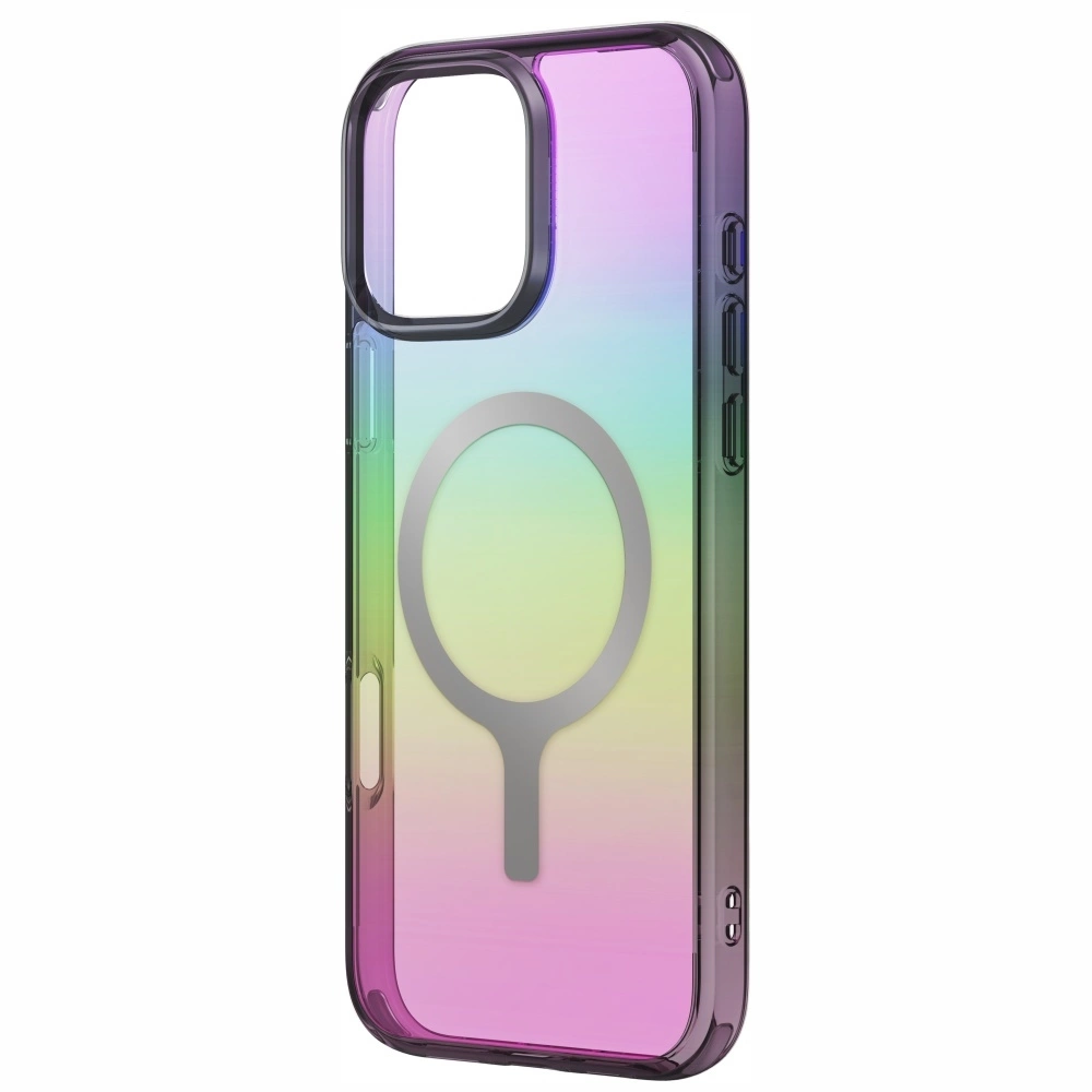 Uniq Iridescia Magclick Charging Case for iPhone 16 Pro - Blackeng