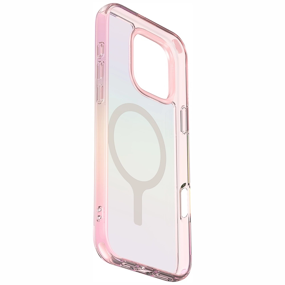 Uniq Iridescia Magclick Charging Case for iPhone 16 Pro - Pinkeng