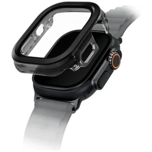 Uniq Voute Tempered Glass Case for Apple Watch Ultra 49mm - Blackeng