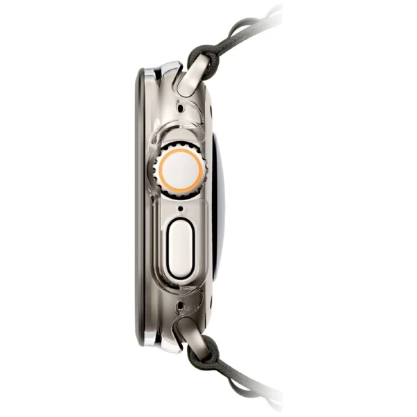Uniq Voute case with tempered glass for Apple Watch Ultra 49 mm - silvereng