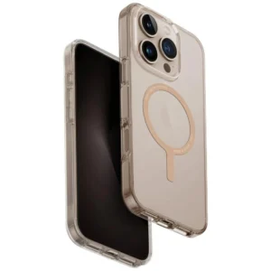 Uniq Clario Magclick Charging Case for iPhone 16 Pro - Transparent Goldeng