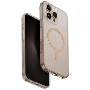 Uniq Clario Magclick Charging Case for iPhone 16 Pro Max - Transparent Goldeng