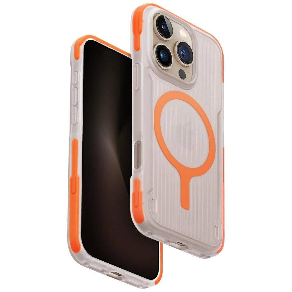 Uniq Combat Active Magclick Charging Case for iPhone 16 Pro - Orangeeng