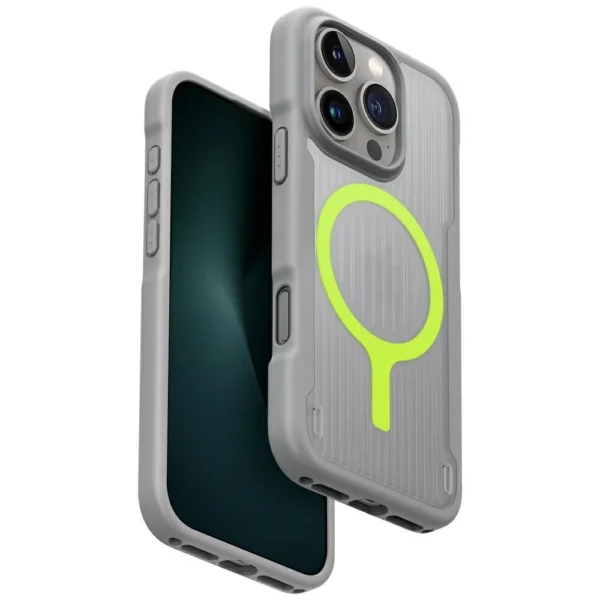 Uniq Combat Active Magclick Charging Case for iPhone 16 Pro - Grayeng