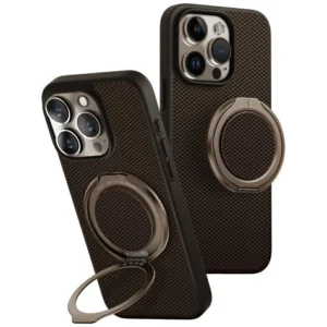 Uniq Keva Air Magclick Charging GripFit Case for iPhone 16 Pro - Browneng