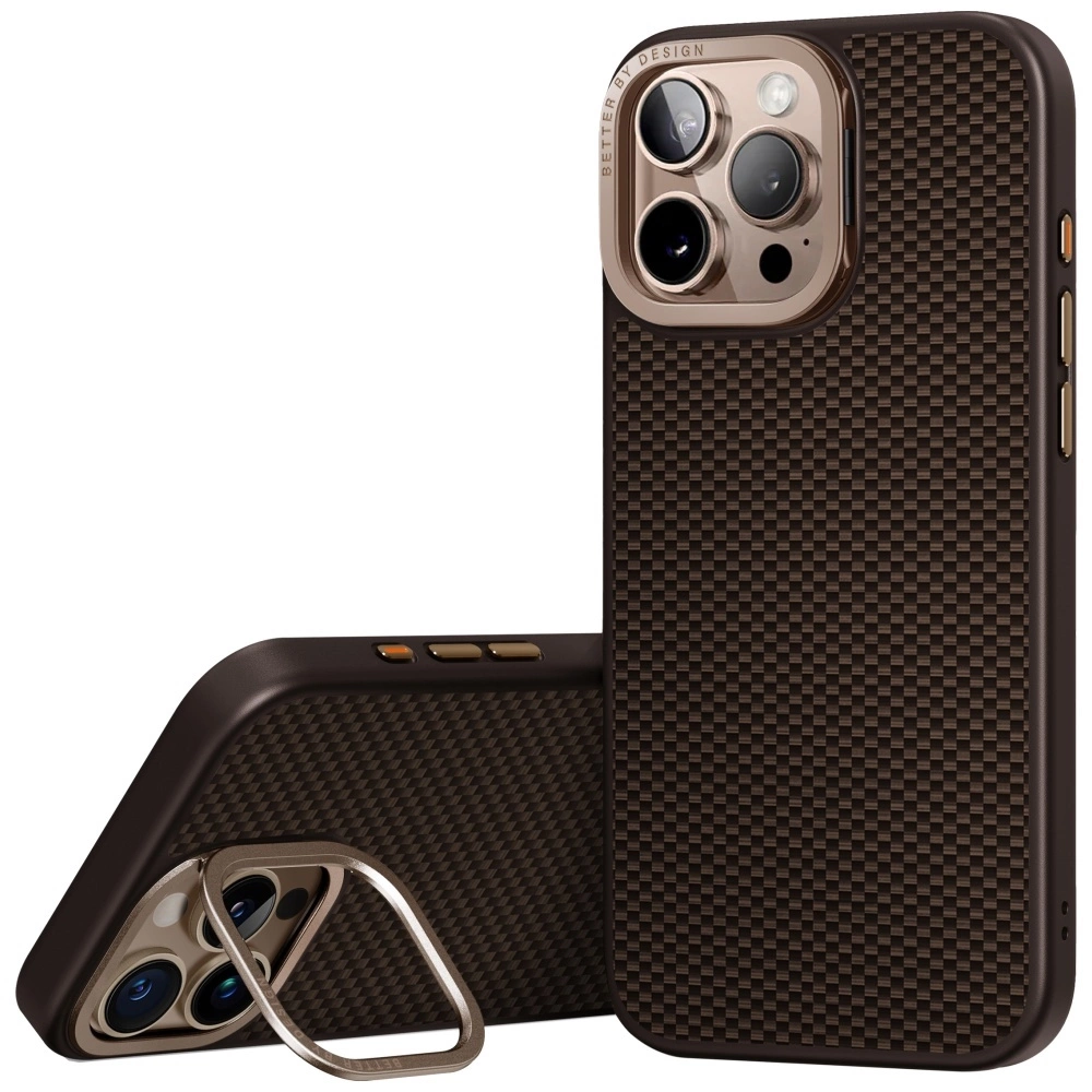 Uniq Keva Max Magclick Charging Camera Stand Case for iPhone 16 Pro - Browneng