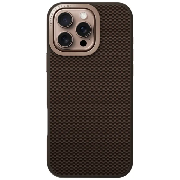 Uniq Keva Max Magclick Charging Camera Stand Case for iPhone 16 Pro - Browneng