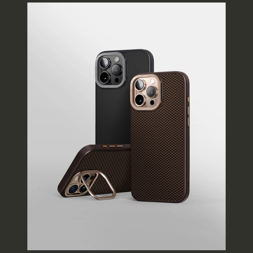 Uniq Keva Max Magclick Charging Camera Stand Case for iPhone 16 Pro Max - Browneng