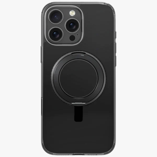 Uniq Swivix 360 Rotating Kickstand Case for iPhone 16 Pro - Blackeng
