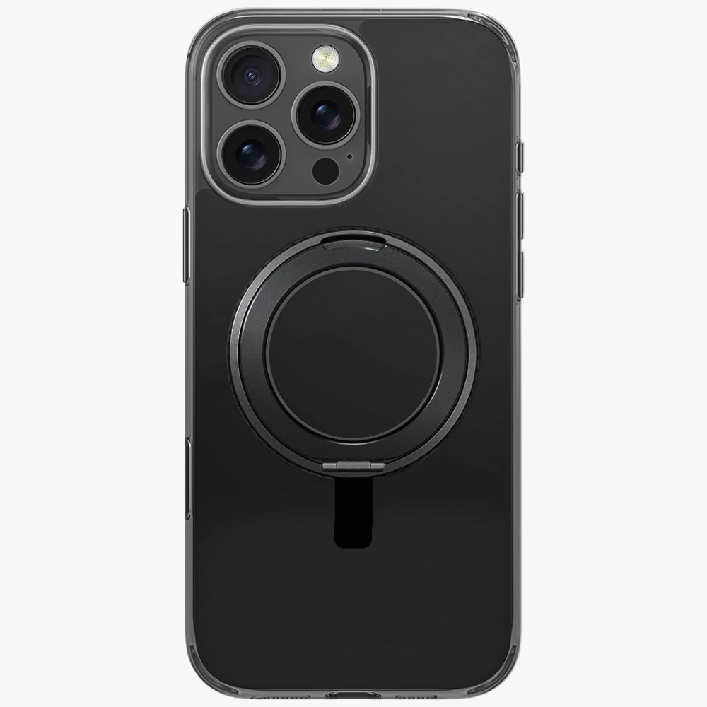 Uniq Swivix 360 Rotating Kickstand Case for iPhone 16 Pro - Blackeng