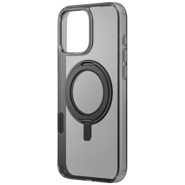 Uniq Swivix 360 Rotating Kickstand Case for iPhone 16 Pro - Blackeng