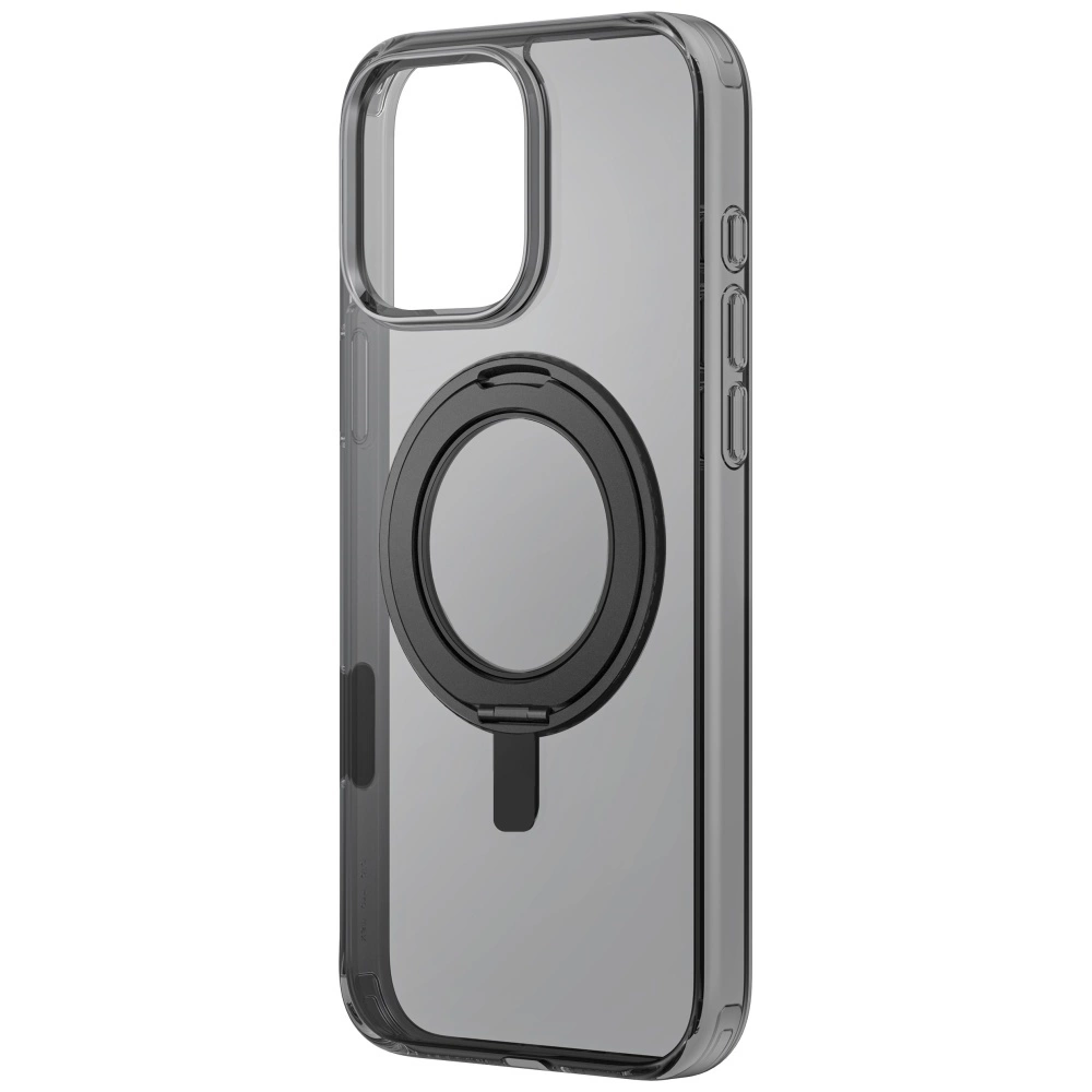 Uniq Swivix 360 Rotating Kickstand Case for iPhone 16 Pro - Blackeng