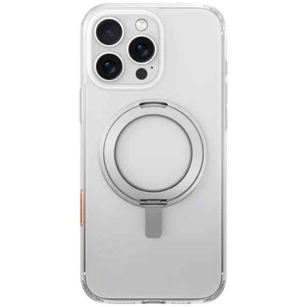 Uniq Swivix 360 Rotating Kickstand Case for iPhone 16 Pro - Cleareng