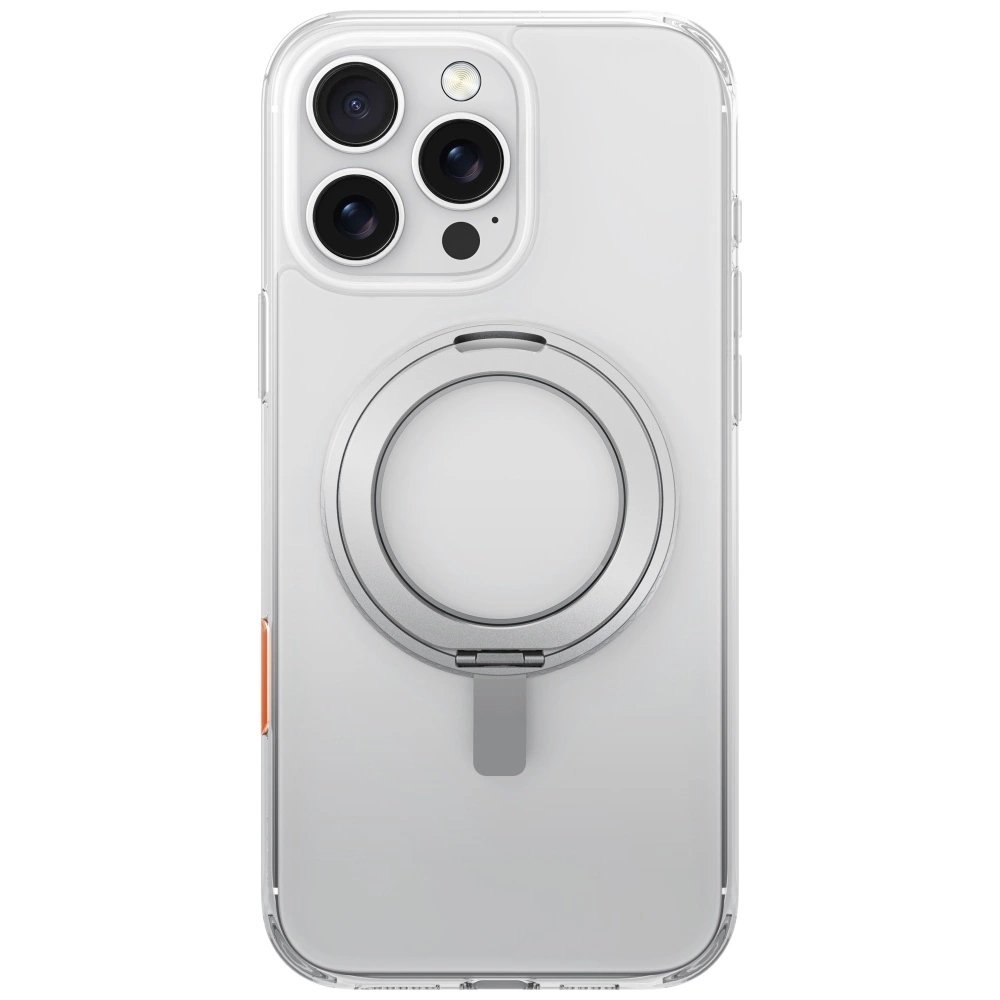 Uniq Swivix 360 Rotating Kickstand Case for iPhone 16 Pro - Cleareng