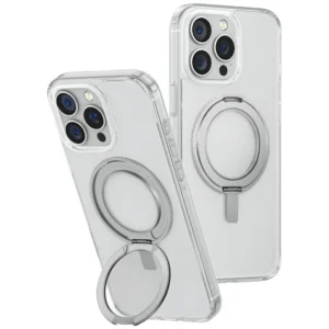 Uniq Swivix 360 Rotating Kickstand Case for iPhone 16 Pro Max - Cleareng