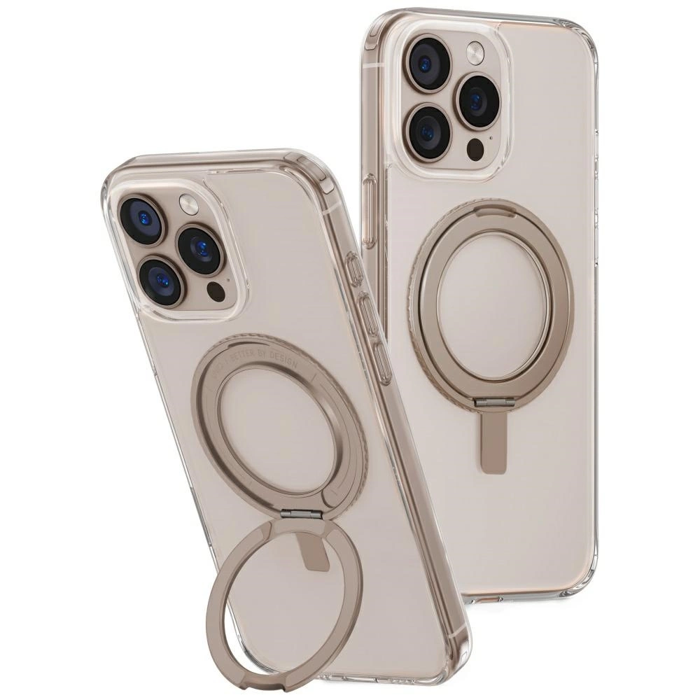 Uniq Swivix 360 Rotating Kickstand Case for iPhone 16 Pro Max - Goldeng