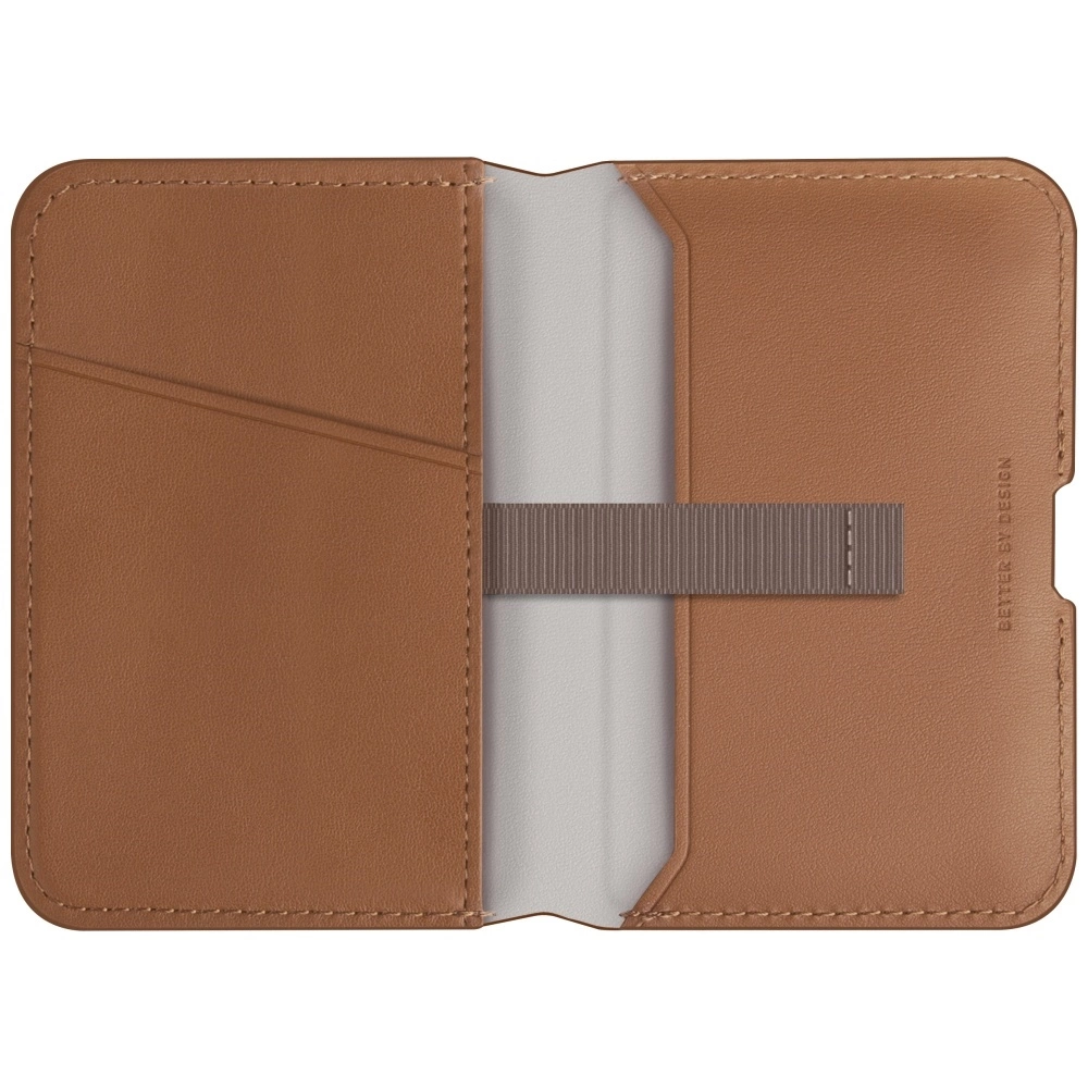 Uniq Lyden DS RFID Magnetic Wallet with Phone Stand - Browneng
