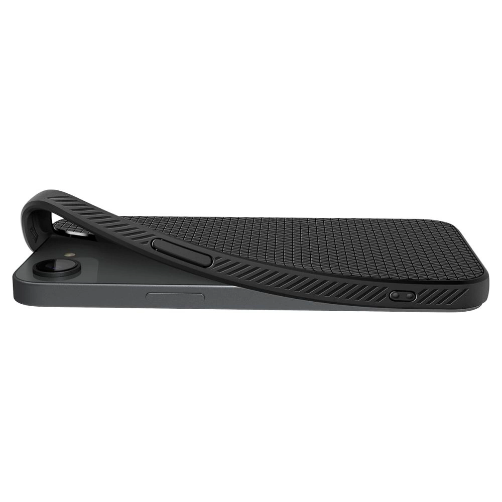 Spigen Liquid Air Mag MagSafe iPhone 16e Case - Matte Blackeng