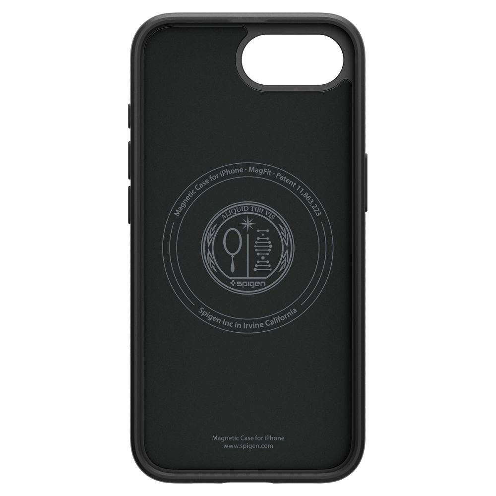 Spigen Liquid Air Mag MagSafe iPhone 16e Case - Matte Blackeng