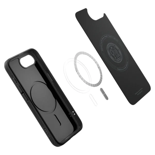 Spigen Liquid Air Mag MagSafe iPhone 16e Case - Matte Blackeng