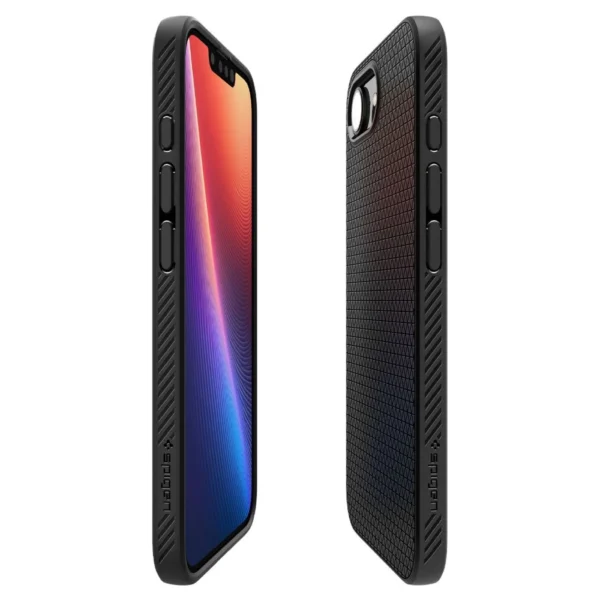 Spigen Liquid Air Mag MagSafe iPhone 16e Case - Matte Blackeng