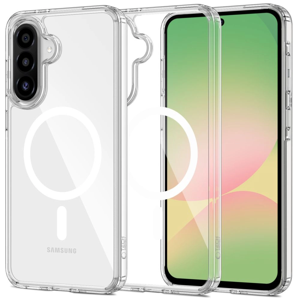 Tech-Protect FlexAir Hybrid MagSafe Case for Samsung Galaxy A36 5G - Transparenteng