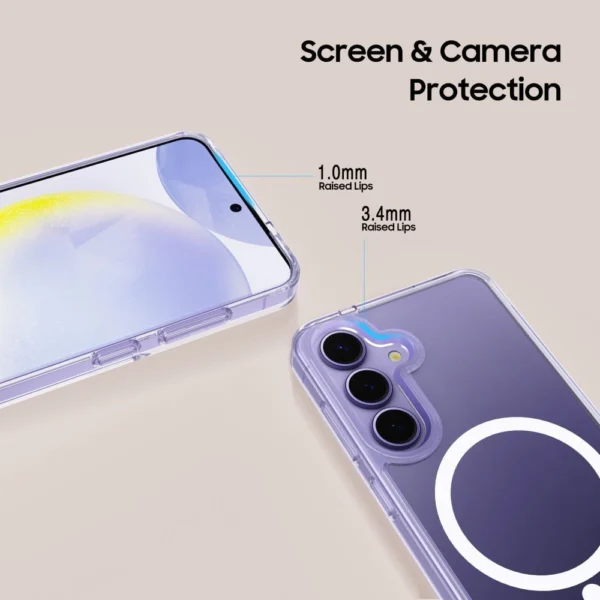Tech-Protect FlexAir Hybrid MagSafe Case for Samsung Galaxy A36 5G - Transparenteng