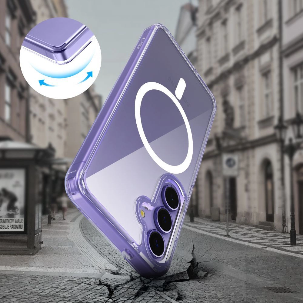 Tech-Protect FlexAir Hybrid MagSafe Case for Samsung Galaxy A36 5G - Transparenteng