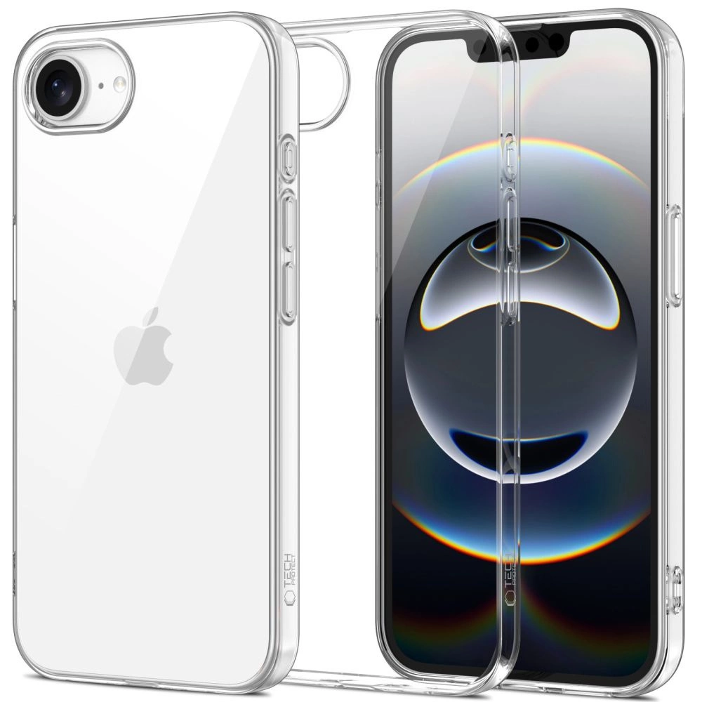 Tech-Protect FlexAir iPhone 16e Case - Cleareng