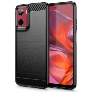 Tech-Protect TPUCarbon Case for Motorola Moto G05 / E15 - Blackeng