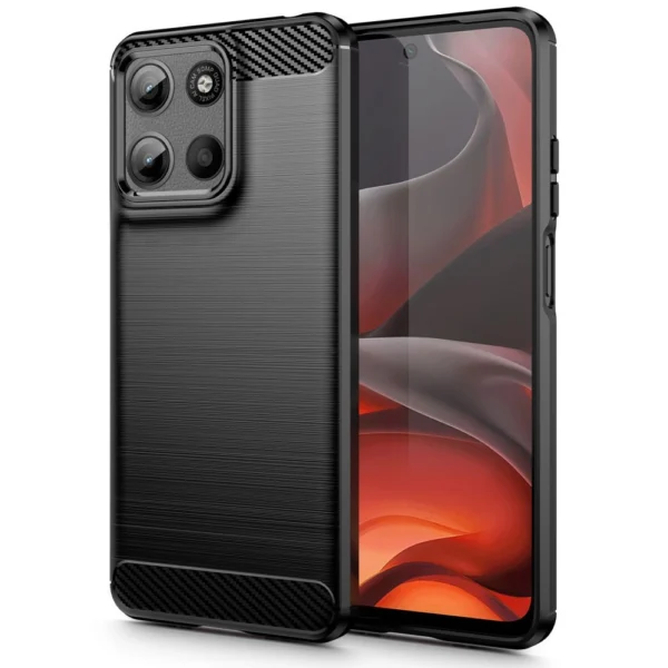 Tech-Protect TPUCarbon Case for Motorola Moto G15 / G15 Power - Blackeng