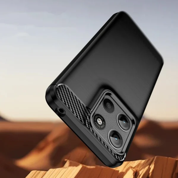 Tech-Protect TPUCarbon Case for Motorola Moto G15 / G15 Power - Blackeng