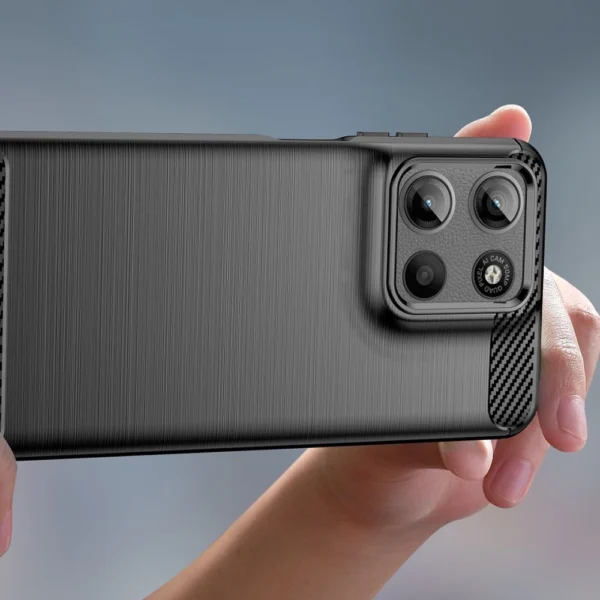 Tech-Protect TPUCarbon Case for Motorola Moto G15 / G15 Power - Blackeng