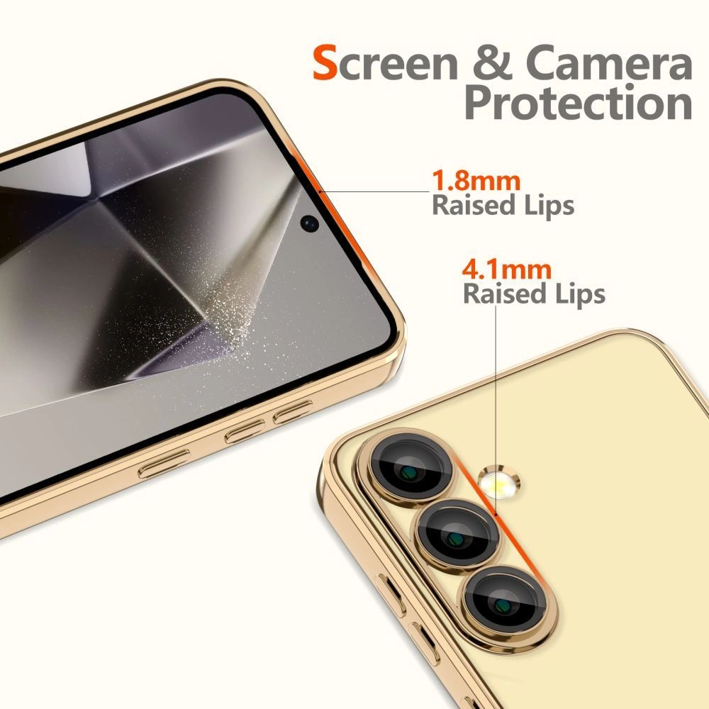 Tech-Protect MagFlex MagSafe Case for Samsung Galaxy A36 5G - Transparent Goldeng