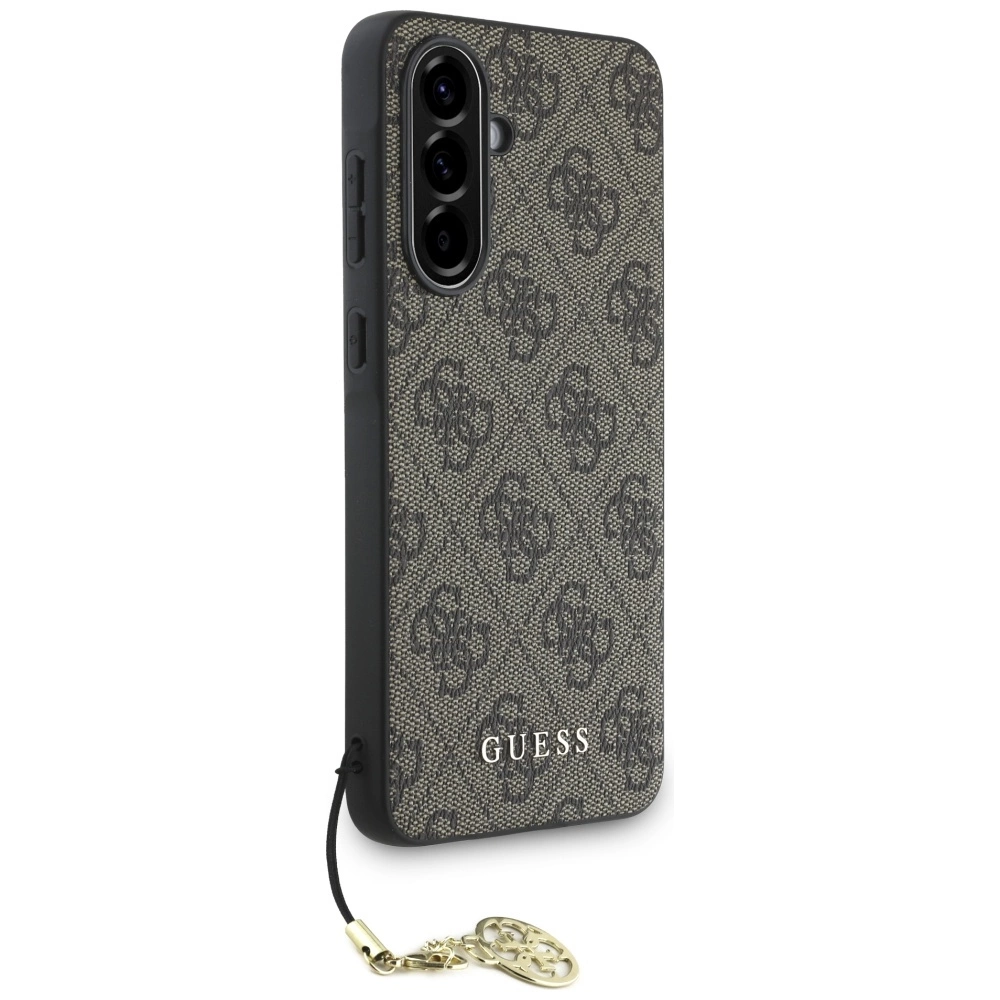 Guess 4G Charms Collection Case for Samsung Galaxy A56 - Browneng
