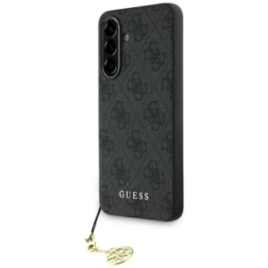 Guess 4G Charms Collection case for Samsung Galaxy A56 - blackeng