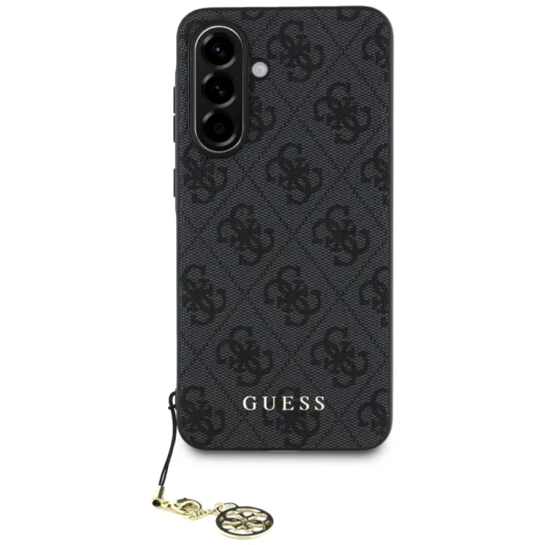 Guess 4G Charms Collection case for Samsung Galaxy A56 - blackeng