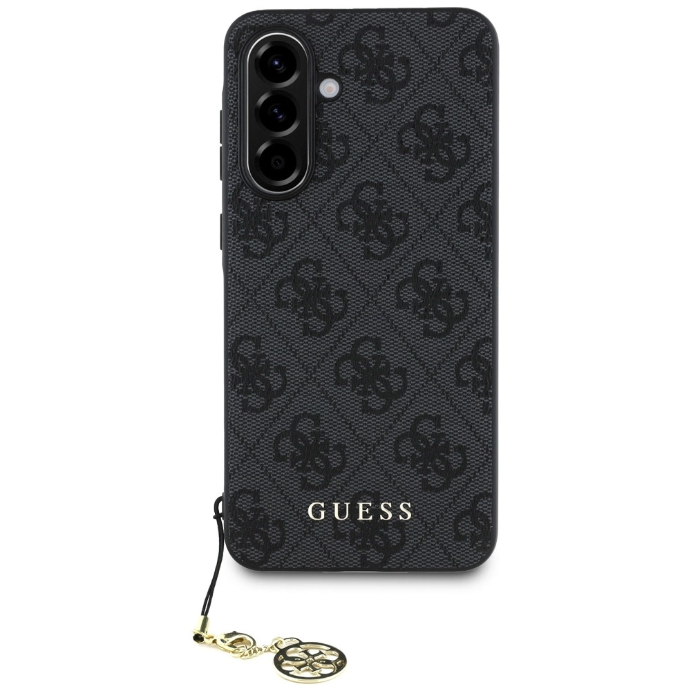 Guess 4G Charms Collection case for Samsung Galaxy A56 - blackeng