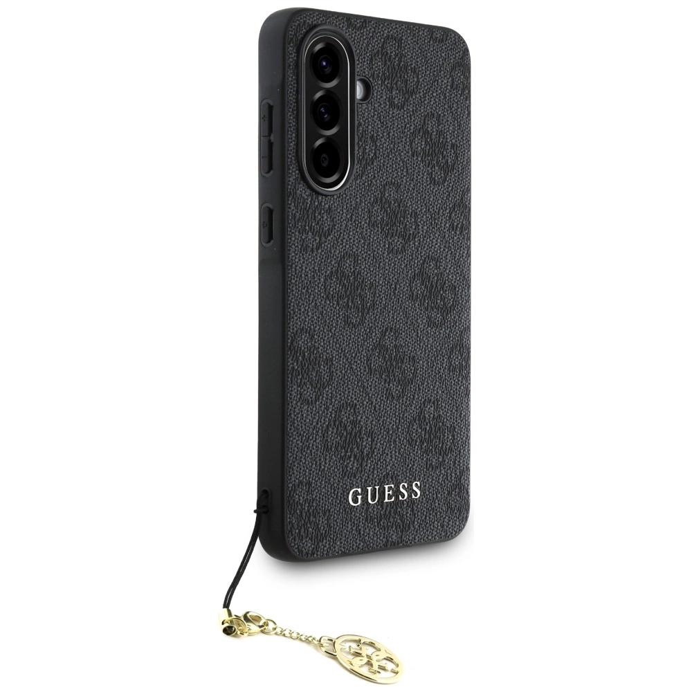 Guess 4G Charms Collection case for Samsung Galaxy A56 - blackeng