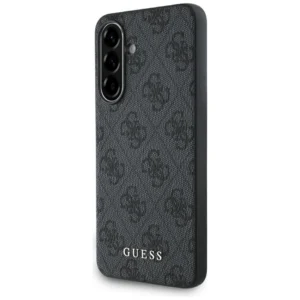Guess 4G Metal Gold Logo Case for Samsung Galaxy A56 - Blackeng