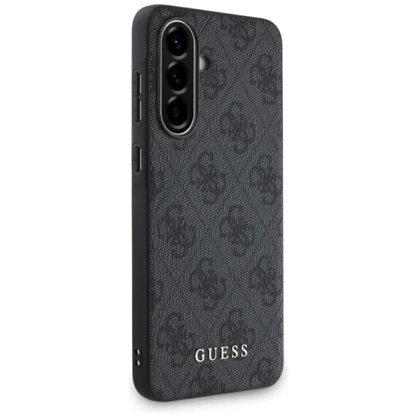 Guess 4G Metal Gold Logo Case for Samsung Galaxy A56 - Blackeng