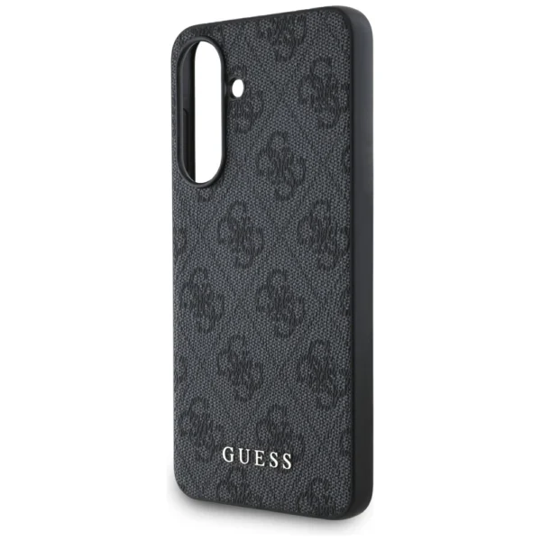 Guess 4G Metal Gold Logo Case for Samsung Galaxy A56 - Blackeng