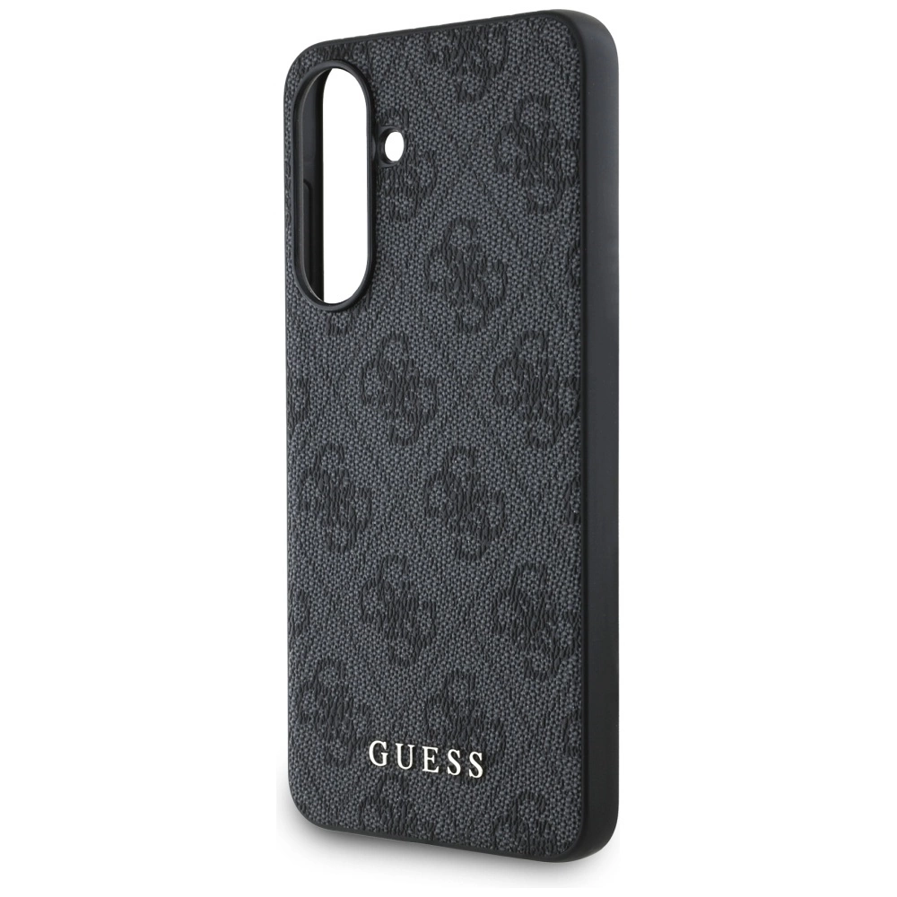 Guess 4G Metal Gold Logo Case for Samsung Galaxy A56 - Blackeng