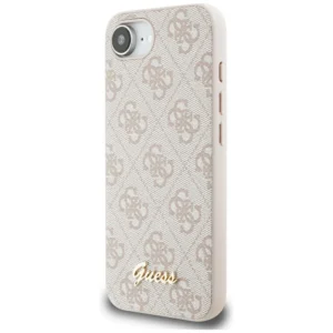 Guess 4G Script Logo MagSafe iPhone 16e Case - Pinkeng